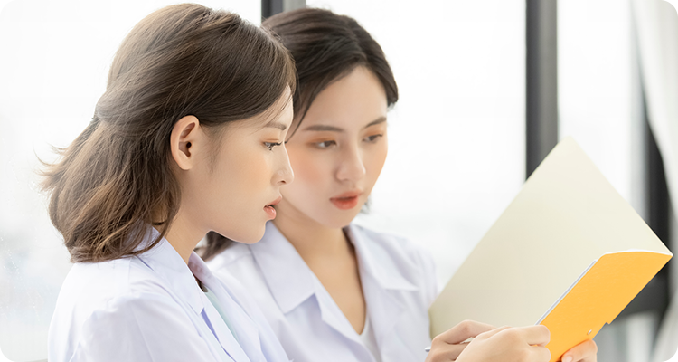 マニュアル・院内研修が充実しているため