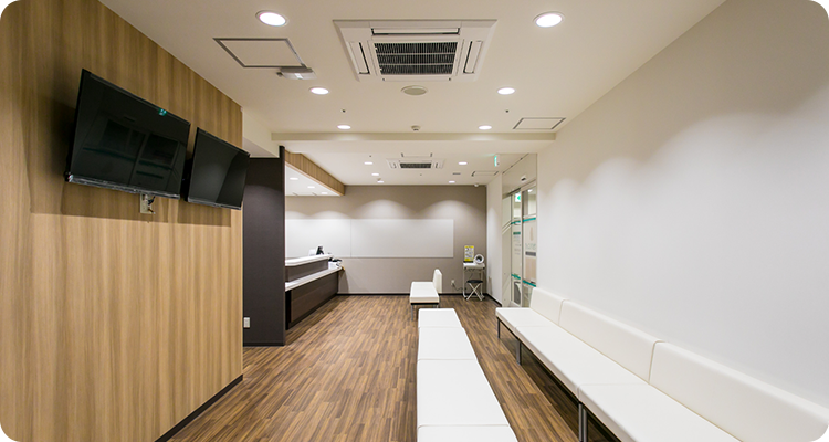 きれいな院内で快適に働ける