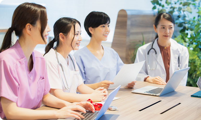 About us 「ありがとう」が溢れる職場で、あなたのスキルを活かしませんか