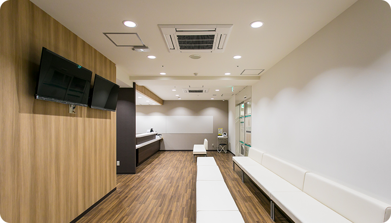 きれいな院内で快適に働ける